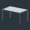 Auvent pergola alu ollymp NYX indépendant 371cm